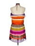 Glam 100% Polyester Tie-dye Orange Cocktail Dress Size L - photo 2