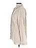 Express Stripes Ivory Long Sleeve Button-Down Shirt Size L - photo 5
