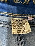 Para 100% Polyester Graphic Blue Jeans Size 17 - photo 7