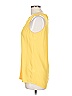 Cremieux 100% Polyester Yellow Sleeveless Blouse Size 10 (estimated) - photo 5