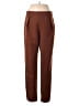 Shein Solid Brown Casual Pants Size M - photo 1