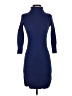 Athleta Chevron-herringbone Blue Wool Dress Size XXS - photo 1