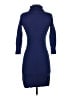 Athleta Chevron-herringbone Blue Wool Dress Size XXS - photo 2