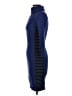 Athleta Chevron-herringbone Blue Wool Dress Size XXS - photo 5