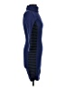 Athleta Chevron-herringbone Blue Wool Dress Size XXS - photo 4