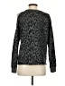 Vince Camuto 100% Cotton Animal Print Black Pullover Sweater Size XS - photo 2