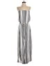 On The Road... Stripes Gray White Jumpsuit Size S - photo 1