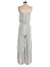 On The Road... Stripes Gray White Jumpsuit Size S - photo 2