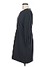 Nine West Solid Black Casual Dress Size M - photo 5