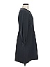Nine West Solid Black Casual Dress Size M - photo 4