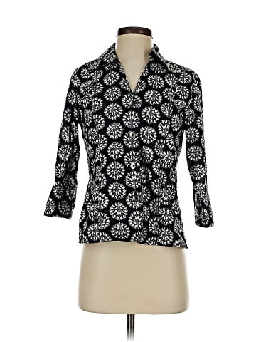Foxcroft 3/4 Sleeve Blouse (view 1)