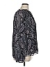Little Moon Paisley Gray 3/4 Sleeve Blouse Size XL - photo 4