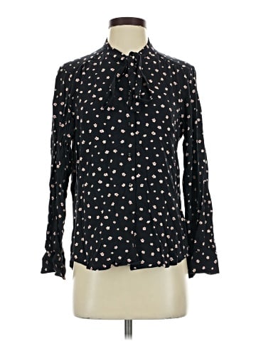 Ines de la Fressange for Uniqlo Long Sleeve Blouse (view 1)