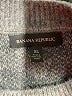 Banana Republic Animal Print Gray Pullover Sweater Size XS - photo 7