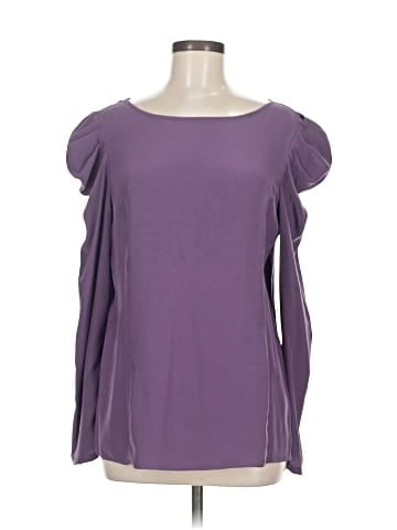Kimberly Taylor Long Sleeve Silk Top (view 1)