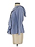 Sugarfly Solid Blue Purple Cardigan Size S - photo 5