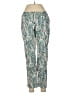 Etcetera Print Teal Casual Pants Size 8 - photo 1