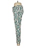 Etcetera Print Teal Casual Pants Size 8 - photo 5