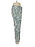 Etcetera Print Teal Casual Pants Size 8 - photo 4