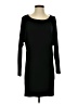 BCBGeneration Solid Black Casual Dress Size S - photo 1
