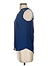 Assorted Brands 100% Polyester Blue Sleeveless Blouse Size XS - photo 5