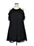 Decree 100% Polyester Solid Black Cocktail Dress Size XXL - photo 1