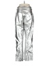 Express Metallic Silver Casual Pants Size 8 - photo 2