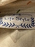 Life Style 100% Cotton Floral Tan Jacket Size M - photo 6