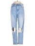 American Eagle Outfitters Hearts Blue Jeans Size 0 r - photo 1