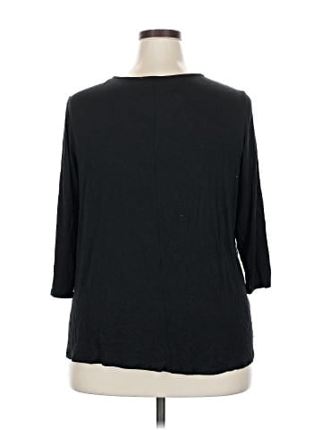 Green Envelope 3/4 Sleeve Blouse (view 2)