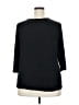 Green Envelope Black 3/4 Sleeve Blouse Size 2X - photo 2
