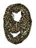 Express Animal Print Gold Tan Scarf One size - photo 1