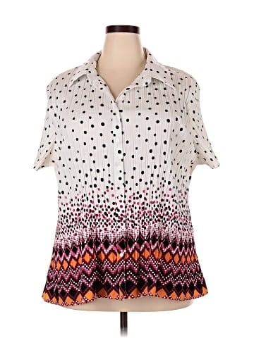 Fred David Short Sleeve Blouse (view 1)