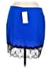 TOBI 100% Polyester Blue Formal Skirt Size M - photo 2