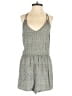 Abercrombie & Fitch 100% Viscose Hearts Gray Green Romper Size XS - photo 1