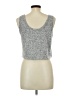 Forever 21 Silver Sleeveless T-Shirt Size L - photo 2