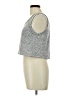 Forever 21 Silver Sleeveless T-Shirt Size L - photo 5