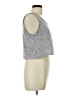 Forever 21 Silver Sleeveless T-Shirt Size L - photo 4