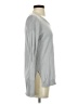 Shrinking Violet Silver Pullover Sweater Size S - photo 4
