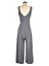 Grade & Gather Solid Gray Jumpsuit Size S - photo 2