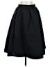 Express 100% Polyester Solid Black Formal Skirt Size 2 - photo 1