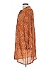 Massini 100% Polyester Animal Print Orange Casual Dress Size L - photo 5