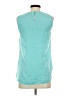 ABS Platinum 100% Polyester Teal Sleeveless Blouse Size XS - photo 2