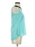 ABS Platinum 100% Polyester Teal Sleeveless Blouse Size XS - photo 4