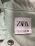 Zara 100% Cotton Green Jacket Size S - photo 6