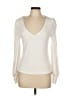 Amaryllis Ivory Long Sleeve Blouse Size L - photo 1