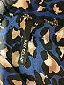 Kay Celine Animal Print Blue Long Sleeve Blouse Size M - photo 7