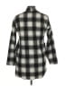 Hayden 100% Polyester Plaid Black Coat Size M - photo 2