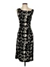 Assorted Brands Graphic Black Cocktail Dress Size XS - photo 1