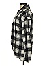 Hayden 100% Polyester Plaid Black Coat Size M - photo 5